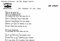 SAMPLE lyric sheet from poetry book Utah Phase 1