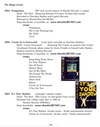 Discography of The Hippy Coyote