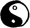 Yin Yang by Zhen using Calligraphy brush