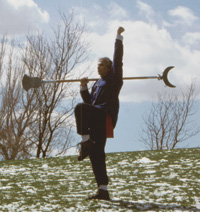 Buddha Zhen and his Maple Monk Spade