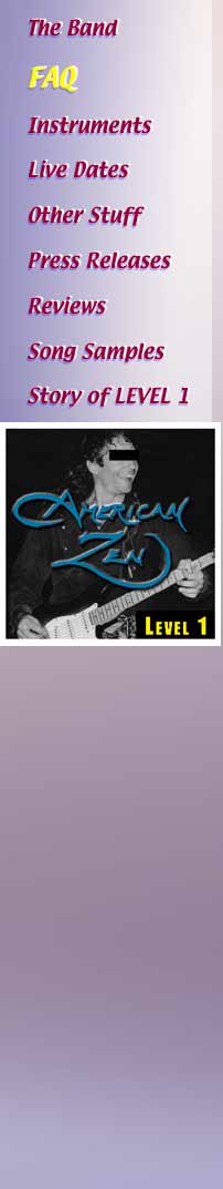 America's first Buddhist rock band American Zen