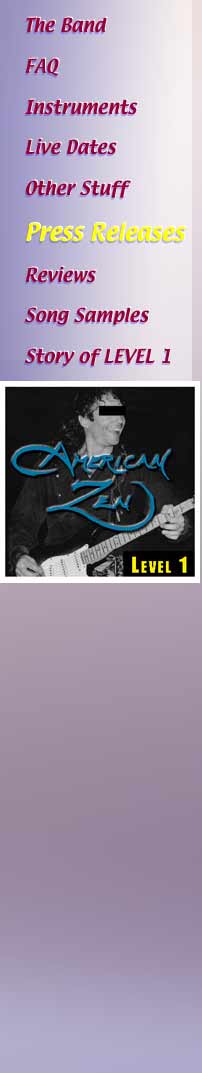 America's first Buddhist rock band American Zen